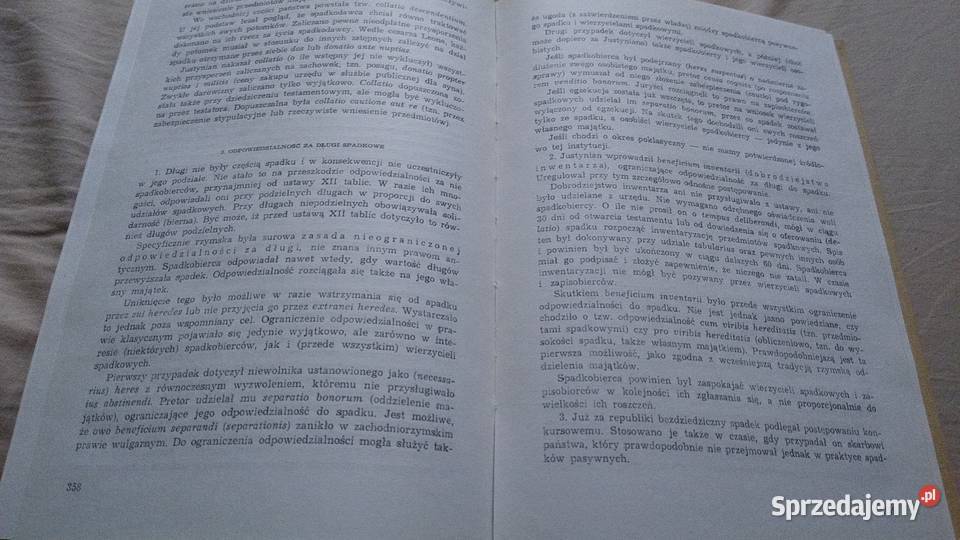 Rzymskie prawo prywatne Wiesław Litewski ISBN 9788301095994 Gdańsk