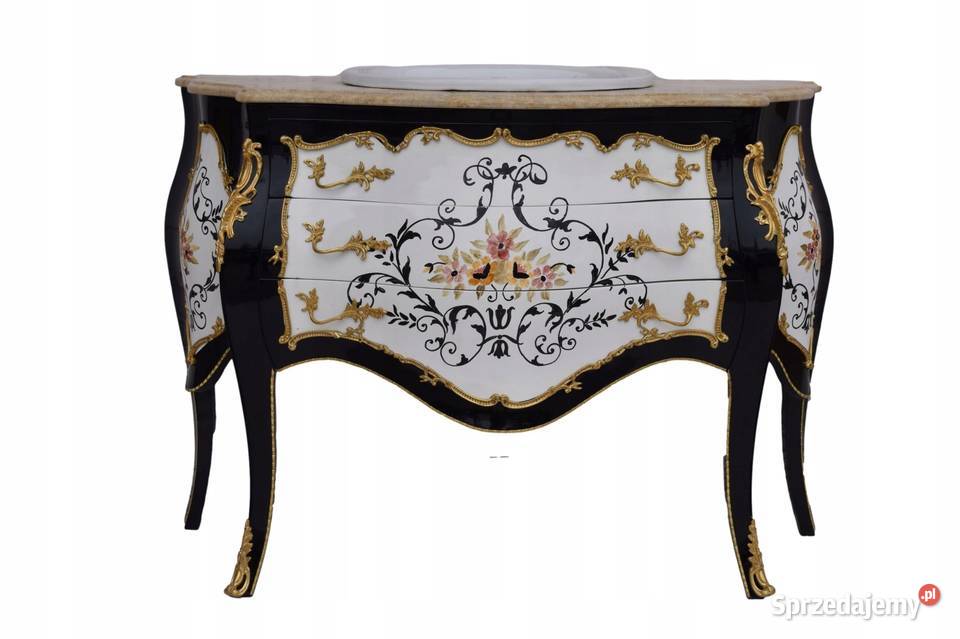 Piękna Komoda z Umywalką do Łazienki Ludwik Kraków