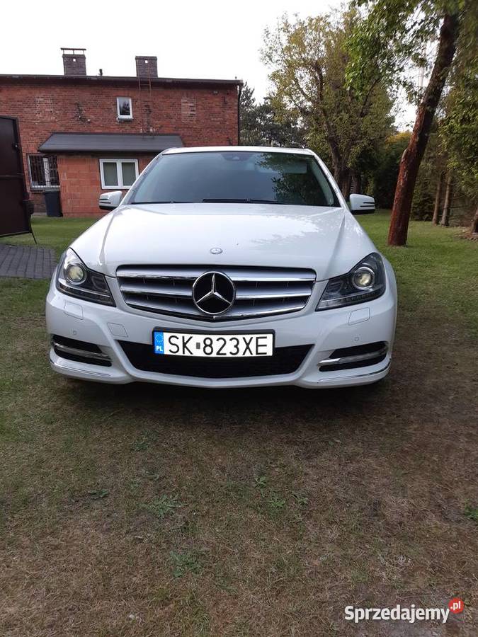 Mercedes c klasa w204 200c stan bez wypadkowe śląskie Katowice