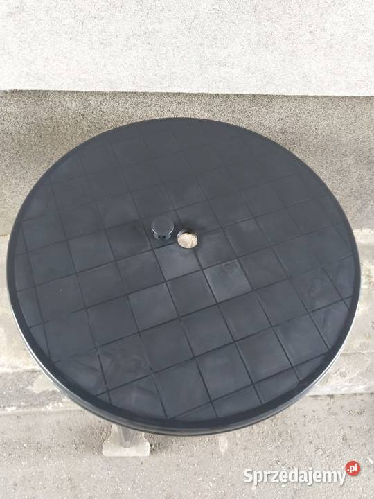 NAJTANIEJ Stół Ogrodowy 90 x 72 Stolik Okrągły Zabrze