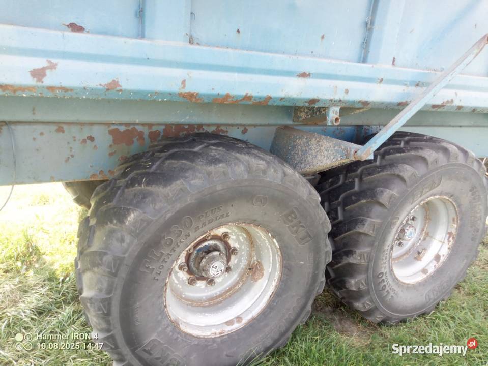 Przyczepa rolnicza 16 ton nieuszkodzony Rolnictwo sprzedam