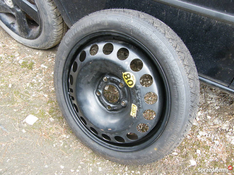 KOŁO DOJAZDOWE OPEL SIGNUM 11570 R16 5x100 ET41 Rok produkcji 2006 Wola Batorska