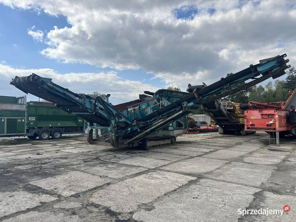 Przesiewacz Powerscreen Warrior 800 Pozostałe Zator