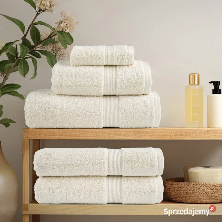 Ręczniki premium SOLUND 10 kremowe 70x140 600 g