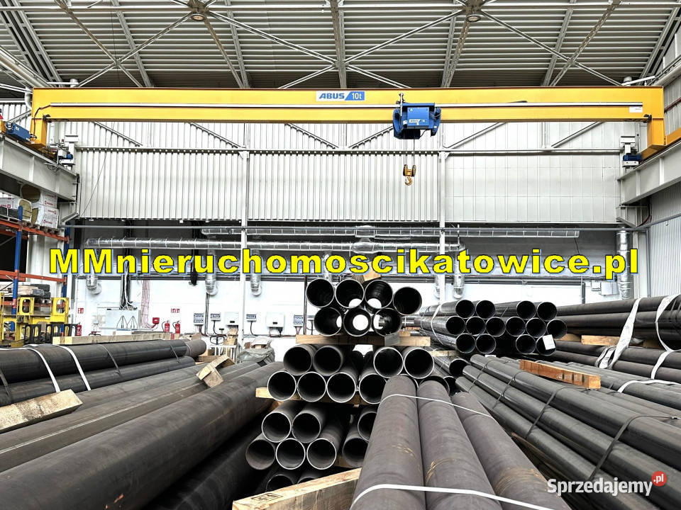 Hala do wynajęcia Katowice suwnice 125 t bramy