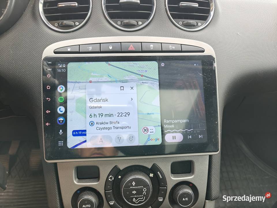 Peugeot 308 radio Android auto Kraków