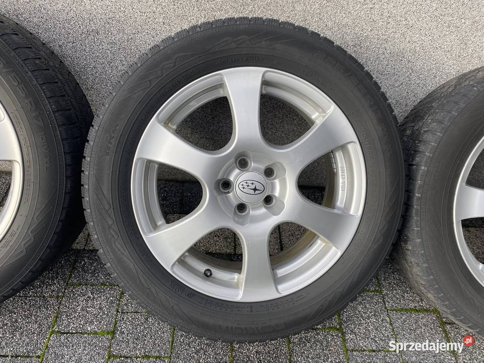 Koła zimowe alufelgi 17 5x100 ET48