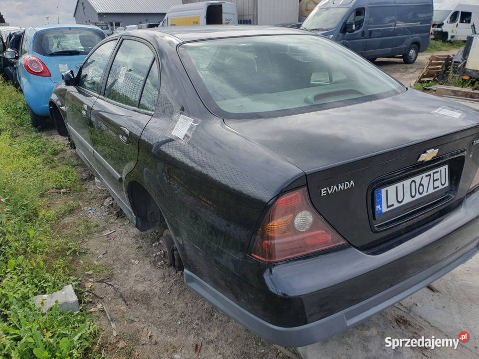 ĆWIARTKA BŁOTNIK LEWY TYŁ CHEVROLET EVANDA Pozostałe Lipno