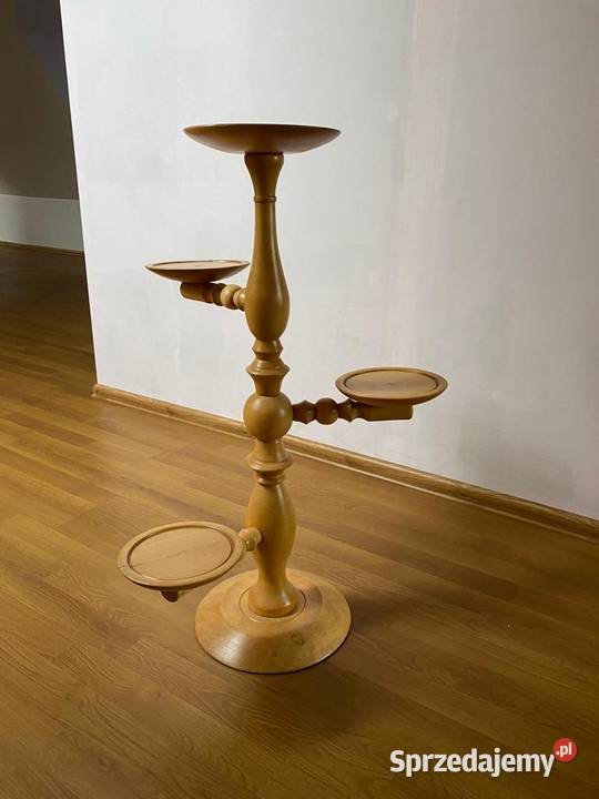 Drewniany okrągły stół Kędzierzyn-Koźle