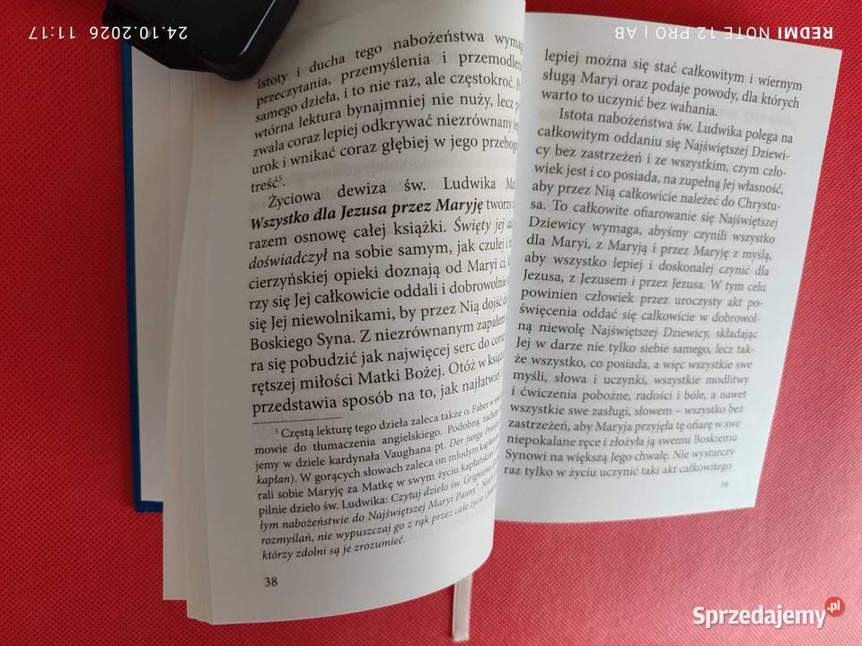 Traktat o doskonałym nabożeństwie do NMP św Rok wydania 2016 Proza i poezja Katowice sprzedam
