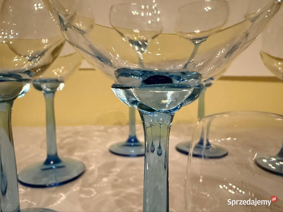 Kieliszki Pucharki Retro Art Deco 300ml Zestaw 8 Czerwionka-Leszczyny sprzedam