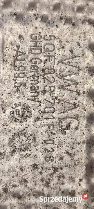 VW TIGUAN II OSŁONA TERMICZNA 5QF825701F dolnośląskie