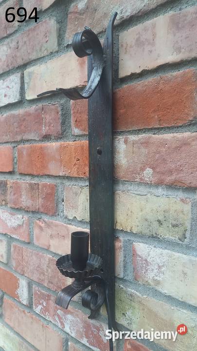 Kinkiet metalowy scienny Lampka nocna 694 Gawroniec