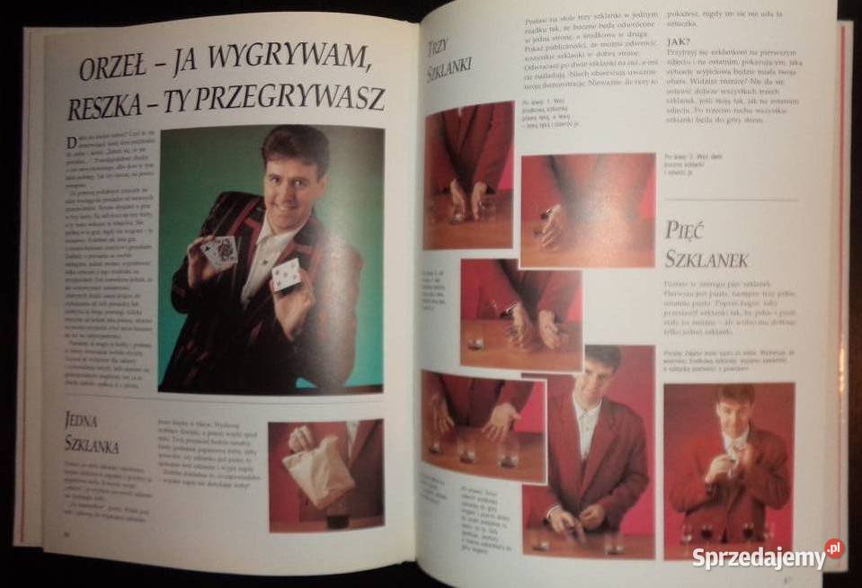 Album sztuki magiczne sztuczki nowa książka Rzeszów sprzedam