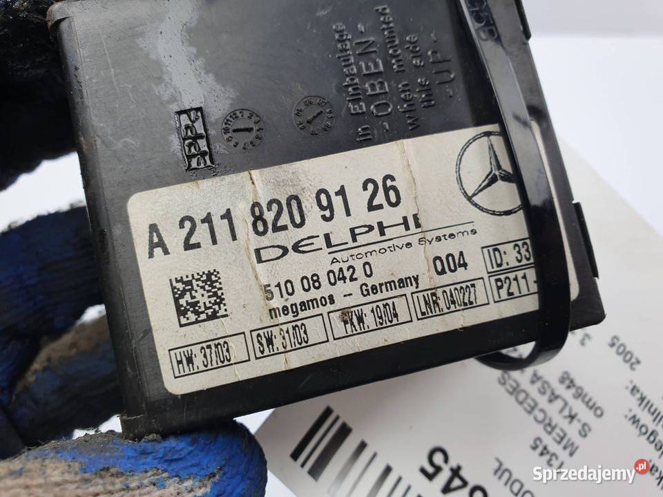 MODUŁ MERCEDES BENZ SKLASA W220 A2118209126 osobowe Lipno