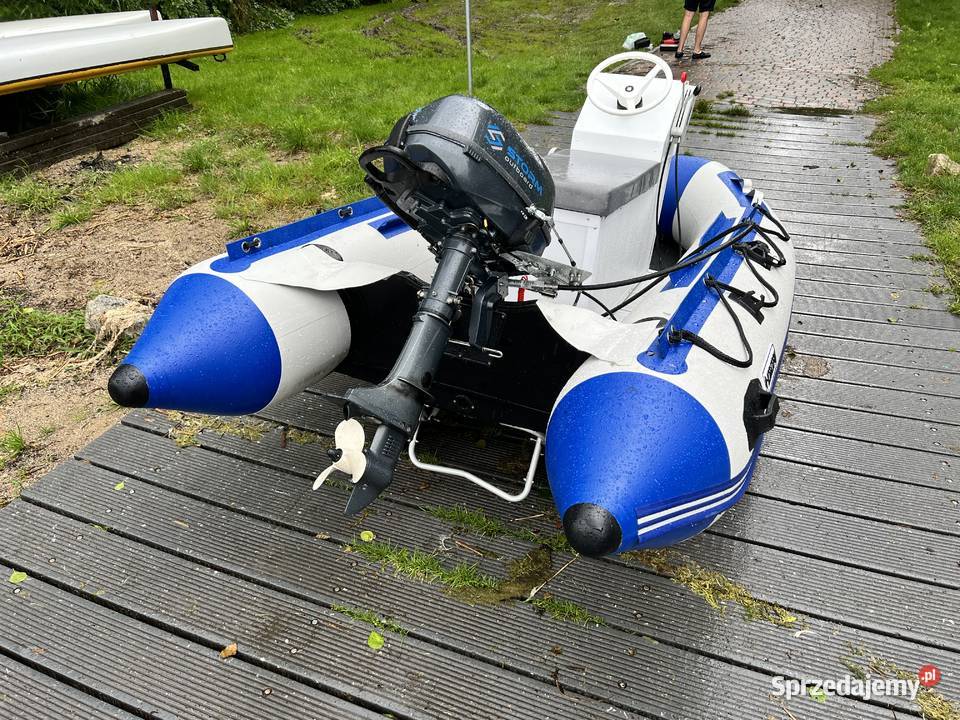 RIB ze sterówką i silnikiem nowy zestaw na pomorskie Gdynia