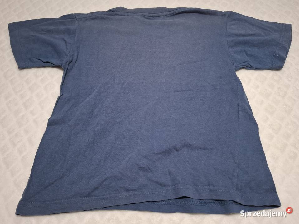 Koszulka krótki rękaw Tshirt chłopięca granatowa Rozmiar 122 Czeladź sprzedam