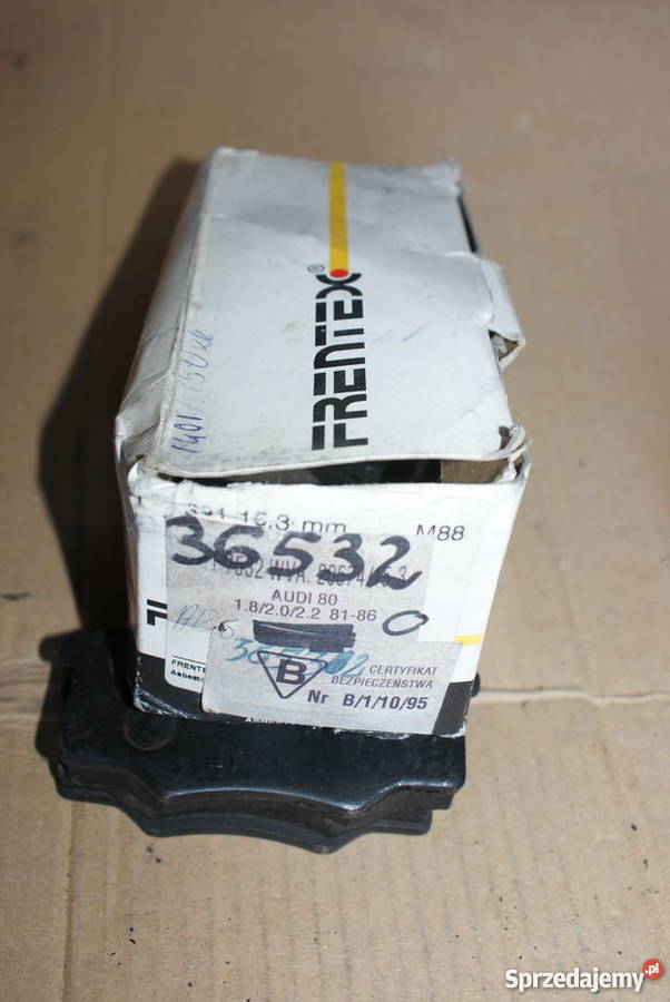 36532 ABS KLOCKI HAMULC AUDI 80 8487 Zestaw osobowe