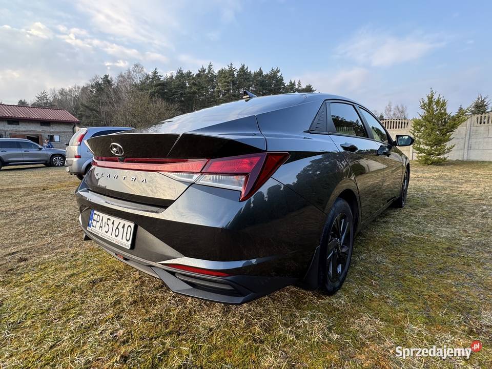 Hyundai Elantra 2022 MPI LPG welurowa tapicerka Pabianice
