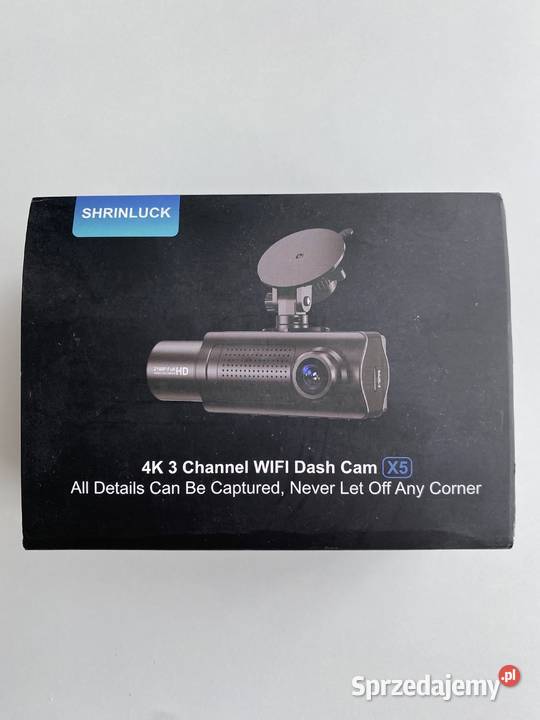 Kamera samochodowa Shrinluck X5 4K 3kanałowa