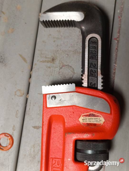 Klucz prosty żaba Ridgid Narzędzia ręczne wielkopolskie