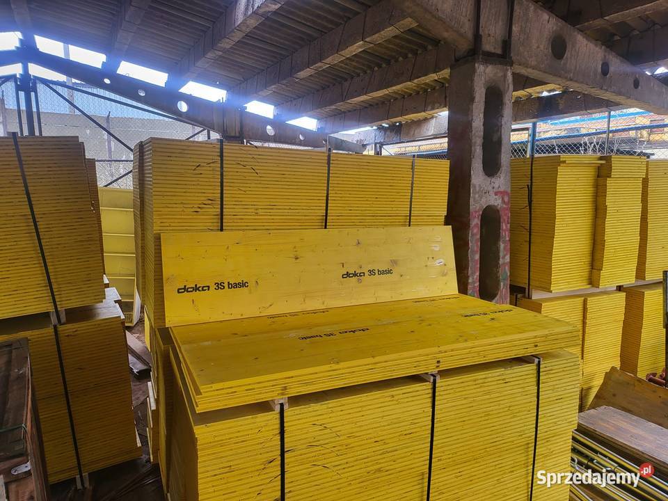 Szalunki Sklejka DOKA Blaty Dźwigar Legary Dom i Ogród