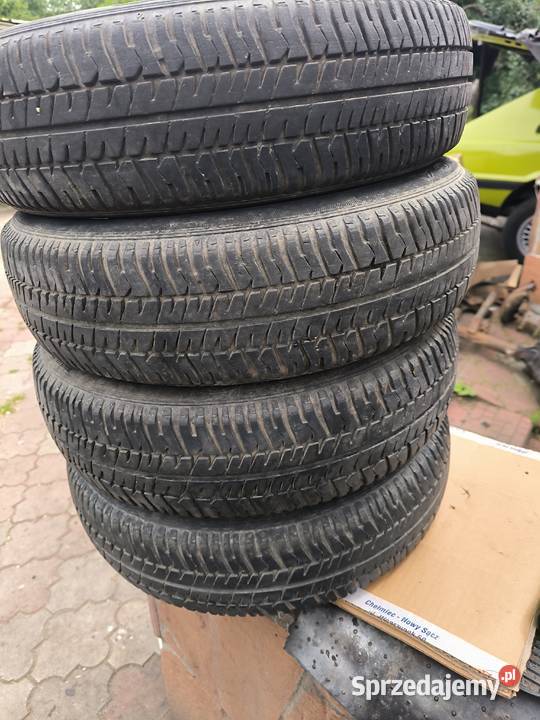 Seicento Cinquecento Koło zapasowe 155 65 R13 Opony i felgi Stalowa Wola sprzedam