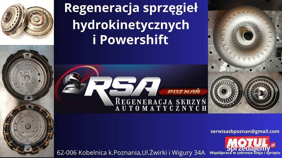 SPRZĘGŁO HYDROKINETYCZNE IMPREZA II GD osobowe Kobylnica
