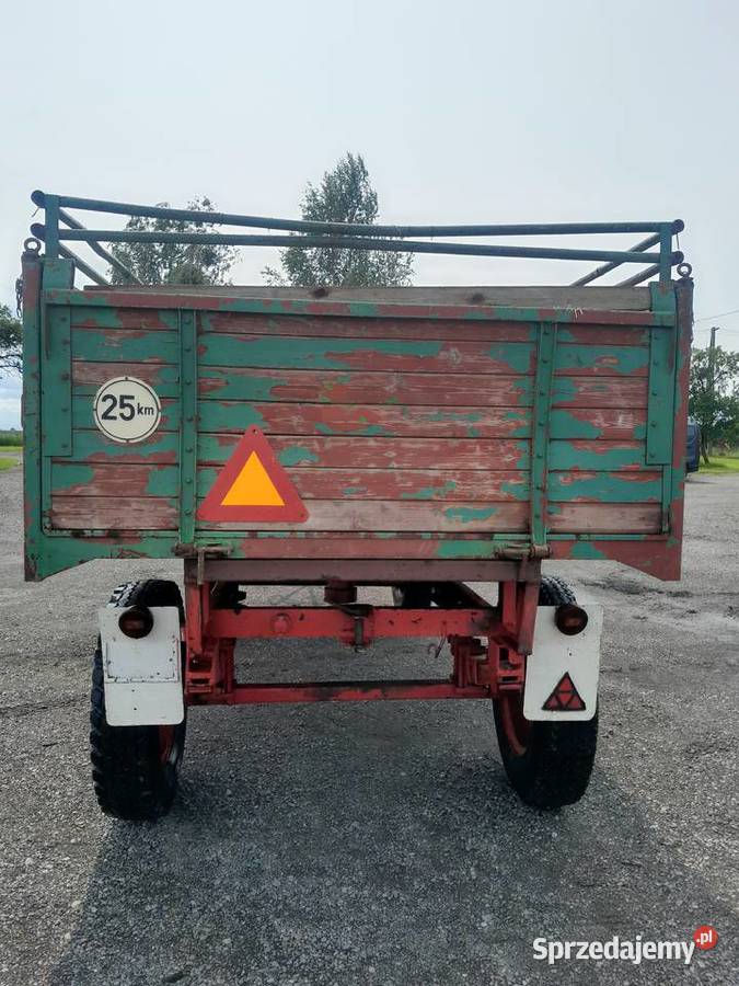 Przyczepa wywrotka 8 ton Przyczepy rolnicze Ryki