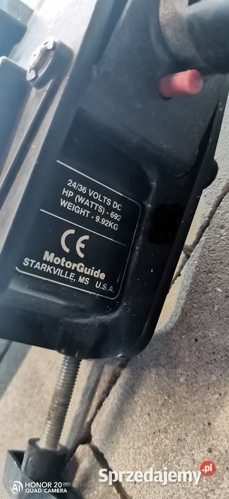 Ponton Koliber K220silnik elektryczny Moto guide Łuków