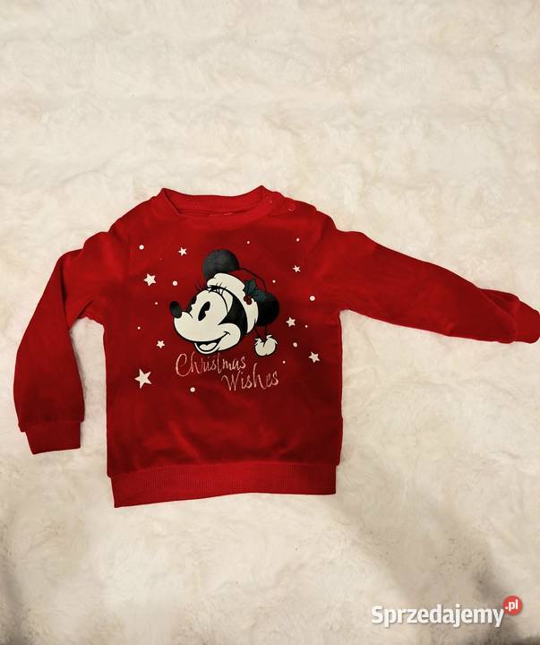Bluza dziecięca bluza świąteczna bluza Myszka Odzież Łódź