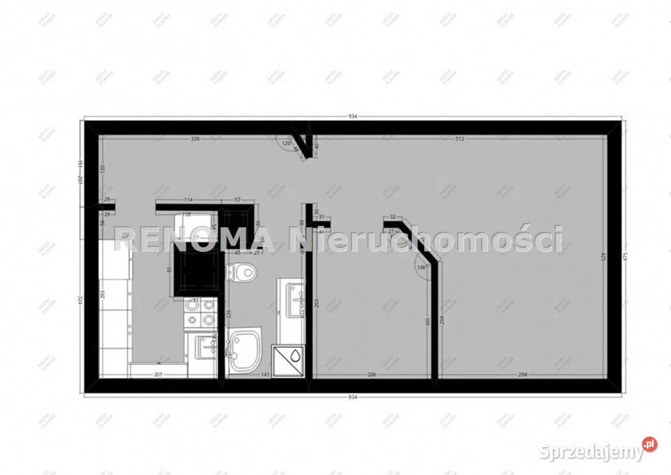 sprzedaży mieszkania Białystok 35m 2pokojowe Liczba pokoi 2