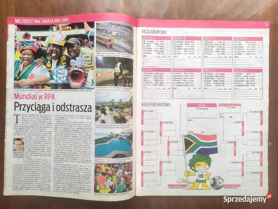 Skarb kibica MŚ RPA 2010 Czasopisma