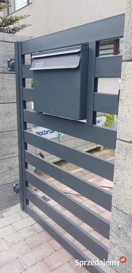 Brama przesuwna 400x120 MASTER 88 ogrodzenie ocynk