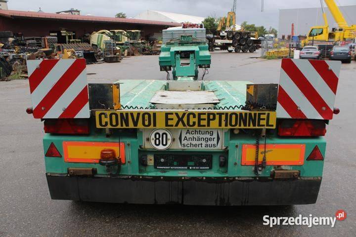 Naczepa do przewozu maszyn Tiefbet 3osiowa mazowieckie Warszawa sprzedam