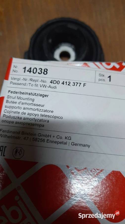 Poduszka amortyzatora Audi A6 C5 Febi osobowe małopolskie Kraków
