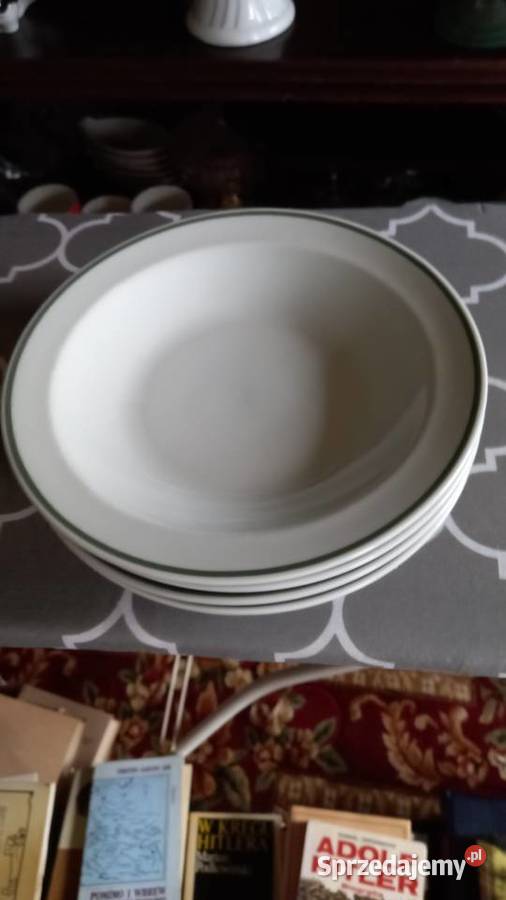 Talerze NRD stara porcelana Warszawa