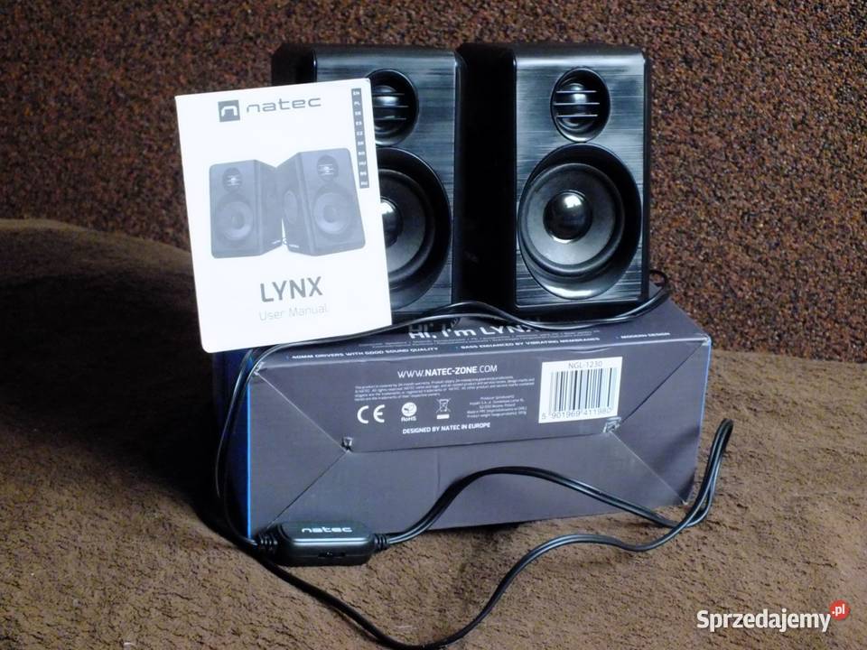 Głośniki komputerowe Natec Lynx NGL1230 pomorskie Gdańsk