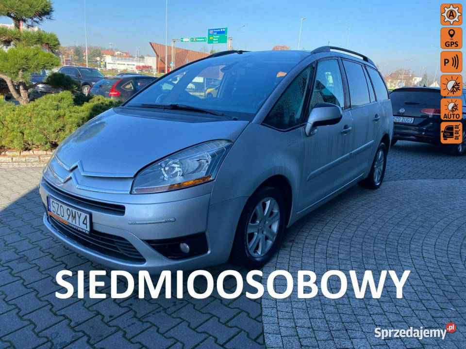 Citroen C4 Grand Picasso 7 osobowy nawigacja ABS Żory sprzedam