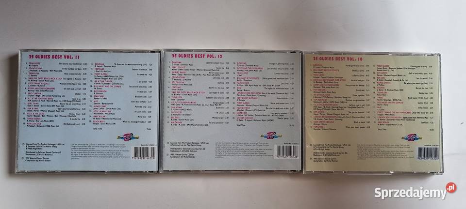 Płyty CD 25 Oldies Best Rolling Oldies 7 sztuk