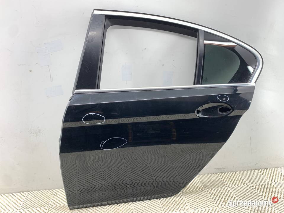 DRZWI LEWY TYŁ 668 BMW G30 SedanLimuzyna Schwarz