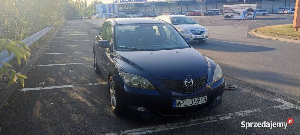 Mazde 3 2004r 16 benzyna LPG Łódź