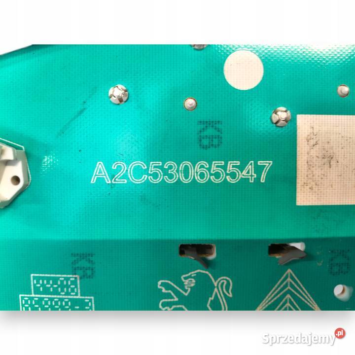LICZNIK ZEGARY A2C53065547 Peugeot 207 14 8V 16V Chełm