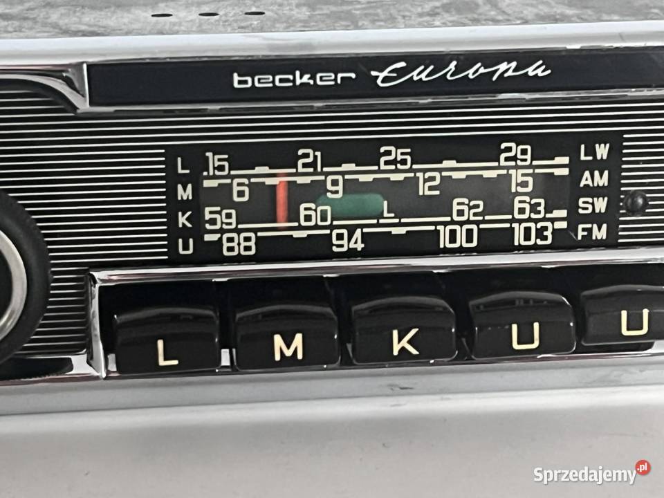 Becker Europa radio klasyczne LMKUU Mercedes Radioodtwarzacze Lublin