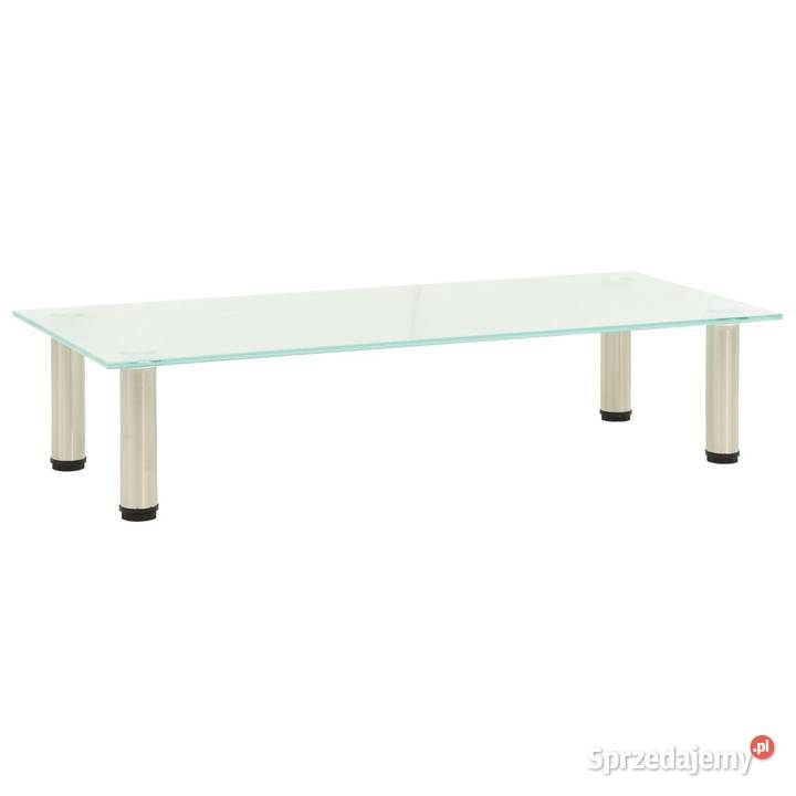 vidaXL Stojak pod TV 80x35x17 hartowane szkło mazowieckie Warszawa