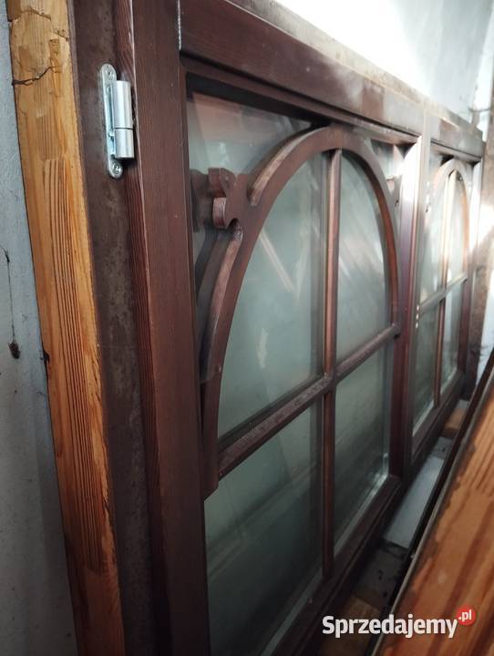 Euro okna drewniane nowe klejonka sosnowa Nowy Targ