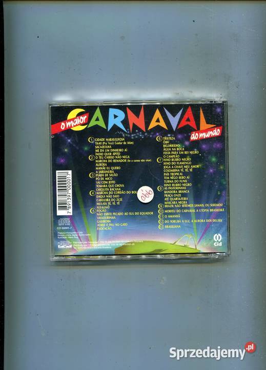 Carnaval do mundo płyta CD Szczecin