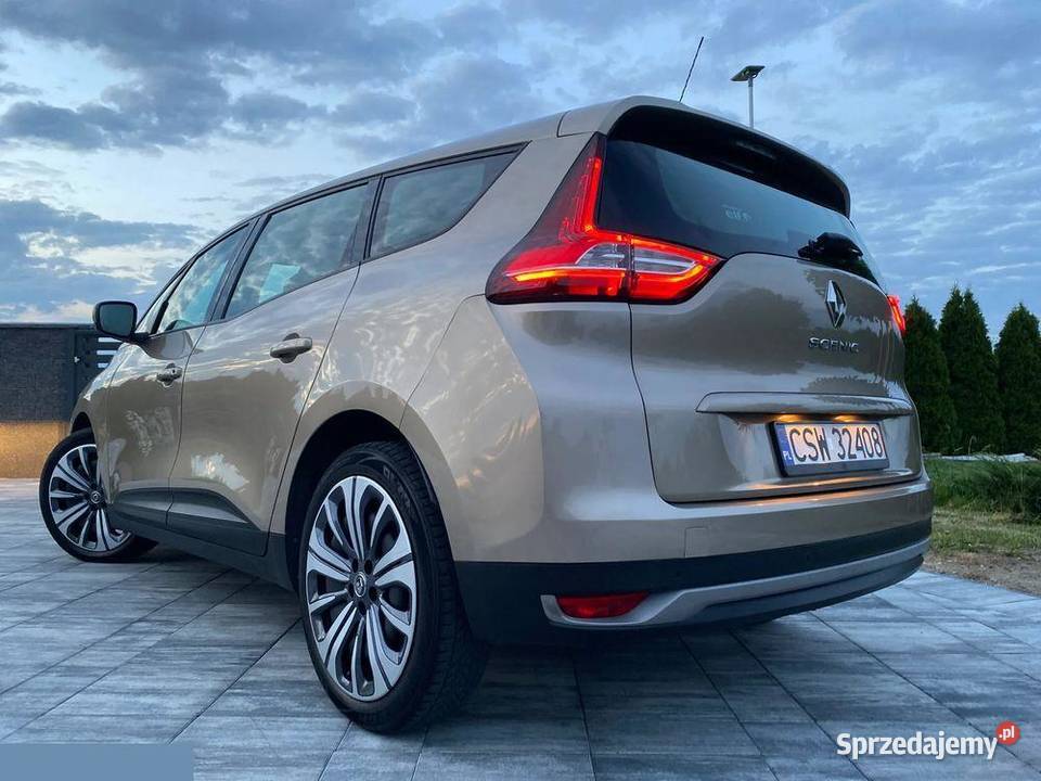 Renault Grand Scenic 12 Benzyna 130 2017r Grudziądz