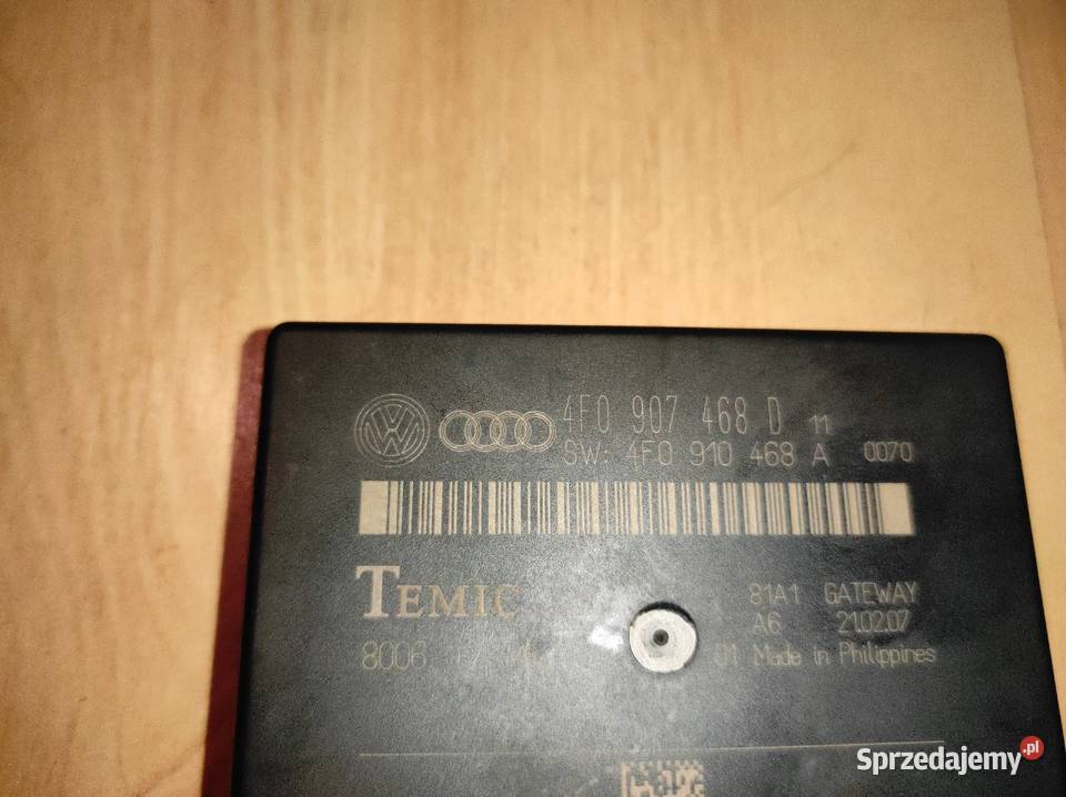 Sterownik Gateway 4F0910468A AUDI A6A8 i VAG sprzedam