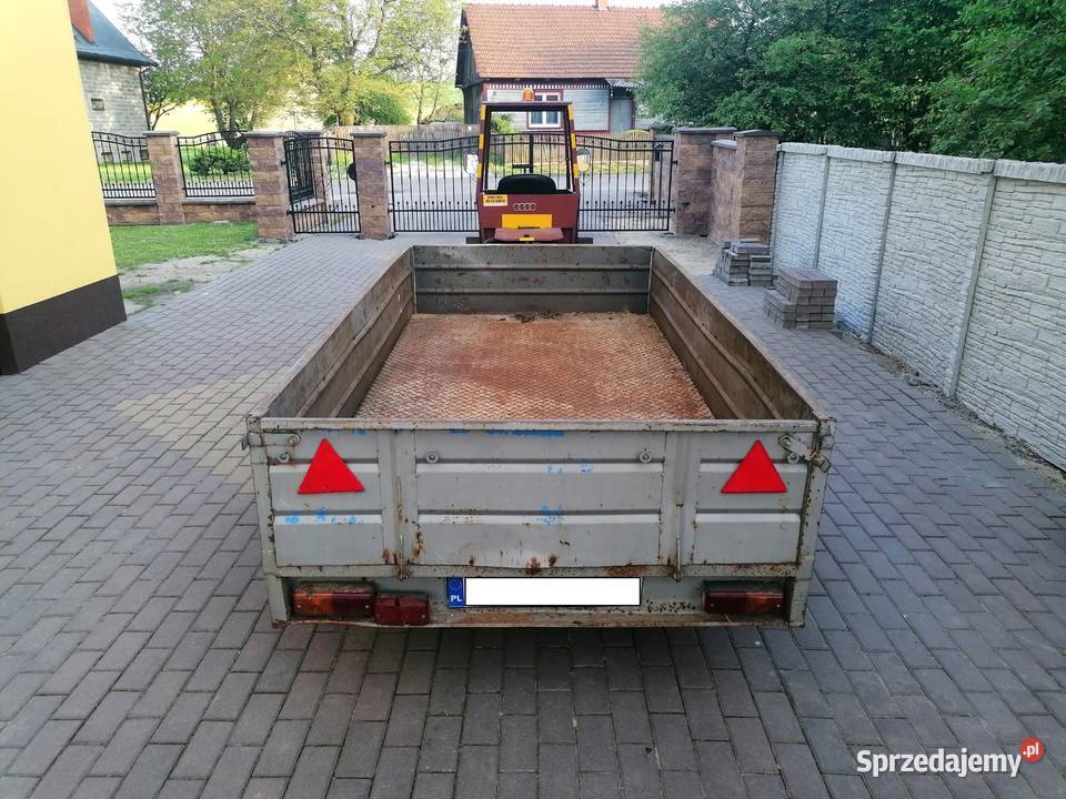 Przyczepka Dwuosiowa Lekka DMC 650 burtowe Burtowe i plandeki świętokrzyskie